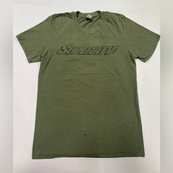 Gildan Other - Gildan “Superatv.com” Army Green Shirt